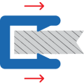 Edge mount