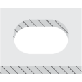 Oblong hole