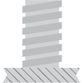 Threaded stud