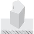 Special shape stud