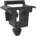 Panel fasteners in two or more pieces