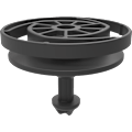 Panel fasteners in two or more pieces