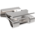 Snap on clip