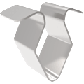Double headed clip