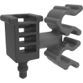 Cable, tube & bus bar holder