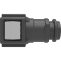 2 BUTTON END CAP 