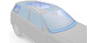 Adas-windshield sensor