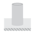 Hollow stud