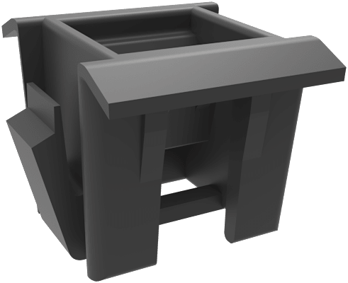 Panel fasteners in two or more pieces