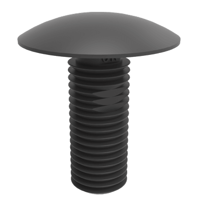 Panel fasteners in two or more pieces