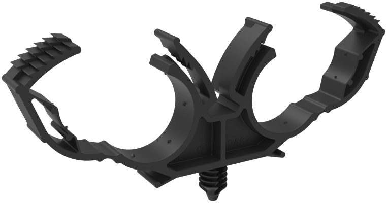 Cable, tube & bus bar holder