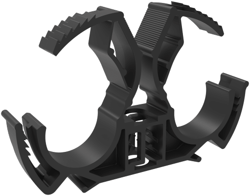 Cable, tube & bus bar holder